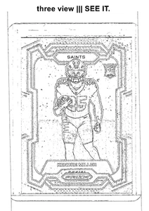 KENDRE MILLER 2023 Panini Prizm RC Rookie Silver #375 - Picture 1 of 6