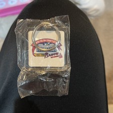 very rare lykes atlanta braves fulton county stadium closing farwell Keychain
