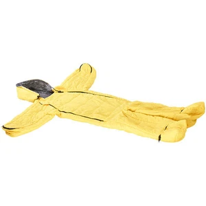 Semptec Kinderschlafsack mit Armen und Beinen, Größe S, 150 cm, gelb - Bild 1 von 4