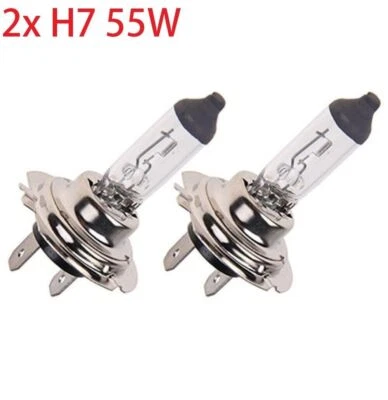 2x H7 55W 4300K 12V Xenon Headlight Bulbs Bright Yellow - Image 1 of 4