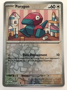 Pokémon TCG Paradox Rift Porygon Reverse Holofoil 142/182 NM - Picture 1 of 2