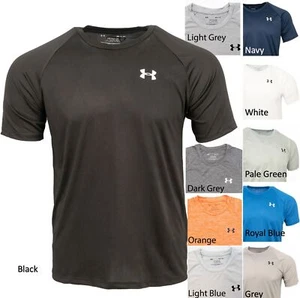 Under Armour Mens T-Shirt Short Sleeve UA Gym Fitness HeatGear Crew Running New - Picture 1 of 52