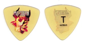 Mastodon Troy Sanders Clear Yellow Guitar Pick - 2014 Once More Round Sun Tour - Picture 1 of 1