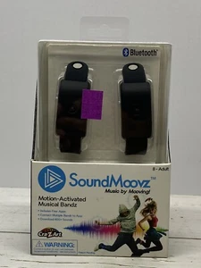 SoundMoovz Motion-Activated Muzical Bandz Black Brand New Sealed - Picture 1 of 3