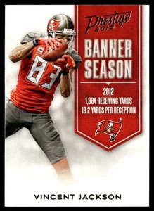 2016 Panini Prestige Banner Season Vincent Jackson Tampa Bay Buccaneers #33 - Picture 1 of 2