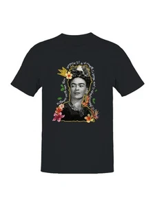 Frida Kahlo Iconic Tribute Men's T-shirt - Picture 1 of 15