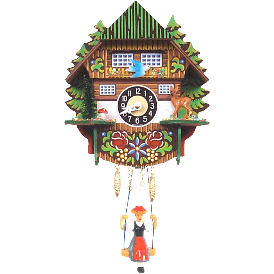 Alexander Taron Roman Numeral Chime Quartz Cuckoo Wall Clock - Image 1 of 1