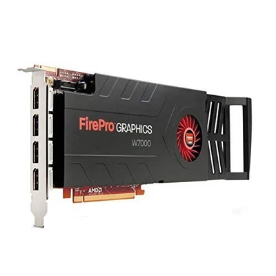 AMD FirePro W7000 Graphics Card 4GB GDDR5 256-bit  4x Display Port - Image 1 of 2