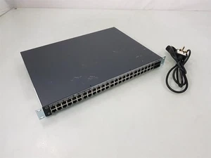 HP 1820-48G-PoE+ J9984A 48 Port 370W PoE+ Gigabit Network Switch w/ Rack Mounts - Afbeelding 1 van 12
