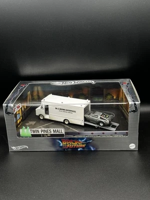 Regreso al Futuro 40 Aniversario Hot Wheels SDCC Juego de Coleccionistas SELLADO Foto 1 de 4