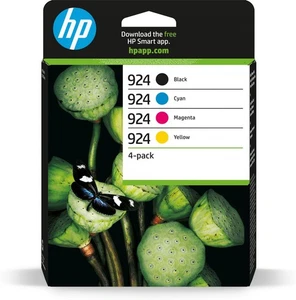 4x oryginalne wkłady atramentowe HP 924 do Officejet Pro 8120 series 8130 series - Zdjęcie 1 z 3