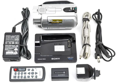 Sony Handycam DCR-SR300 40GB 120x Digital Zoom HDD Digital Camcorder Nightshot - Image 1 of 4