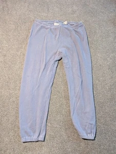 Pantaloni della tuta The Great donna 3 blu gamba larga cropped jogger con coulisse - Foto 1 di 13