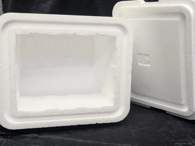 Insulated Styrofoam Cooler 9"x10"x11" for Camping Fishing Picnic Outdoors  - Image 1 of 2