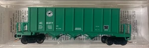 N Scale MTL 43’ Ortner Open Hopper Algoma Central AC 8377 Upgraded Metal Wheels - Picture 1 of 2