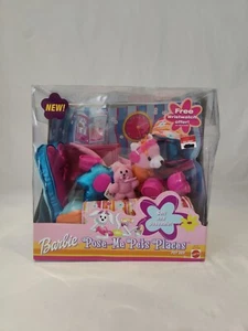 Barbie Doll Pose Me Pets Places Pet Dog Bed 2002 Rare Mattel - Picture 1 of 8