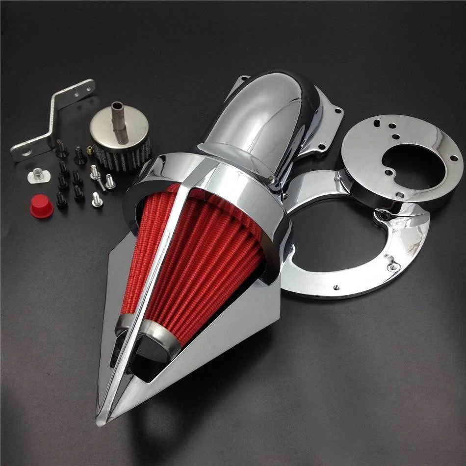 Новый Cone Spike воздухоочиститель фильтр впуска набор K & N для 1986-2012 Honda VTX 1300 - Изображение 1 из 4