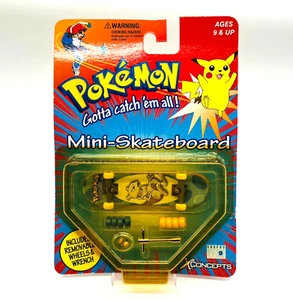 Mewtwo Pokemon Mini skateboard Xconcepts 96mm fingerboard vintage 1999 Shopro - Picture 1 of 18