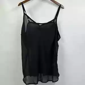 Dress barn Black Sheer Cami 3X - Imagen 1 de 6