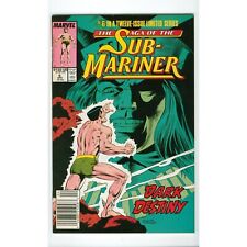 Vintage Saga of the Sub-Mariner Comic, Volume 1 Number 6, 1989, Marvel Comics