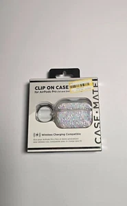 Funda Case-Mate Apple AirPods Pro 2 con Llavero (Plateado) Diamante Brillante - Imagen 1 de 1