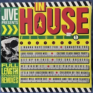 Jive Presents In House Volume 1 SEALED Vinyl 1989 LP 1st Edition - Samantha Fox - Picture 1 of 2