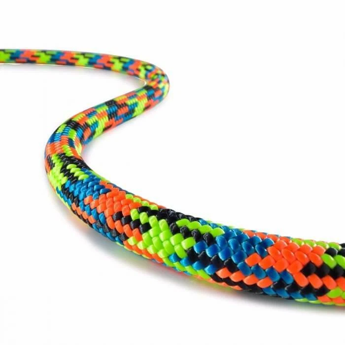 TEUFELBERGER New England Xstatic 200ft 7/16" Kermantle Climbing Rope, 32 Strand, 1 Sewn Eye