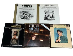 Job Lot Of 5 Vinyl Record Box Sets - Opera, Classical Bellini Maria Meneghini ++ - Picture 1 of 5