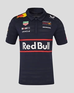 Polo Red Bull Racing F1 2025 para hombre equipo azul marino - Imagen 1 de 6
