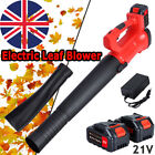 Cordless Leaf Blower Battery Operated: 21V Electric Mini Handheld - Lightweight