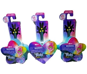 Menge 3 verschiedene Trolle World Tour kleine Tänzer Serie 1 Blindbox Spielzeug blau - Bild 1 von 8
