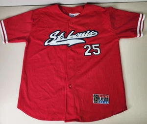 Vintage MLB Players Choice Stitched Cardinals Sport Attack Large Jersey McGwire - Picture 1 of 21