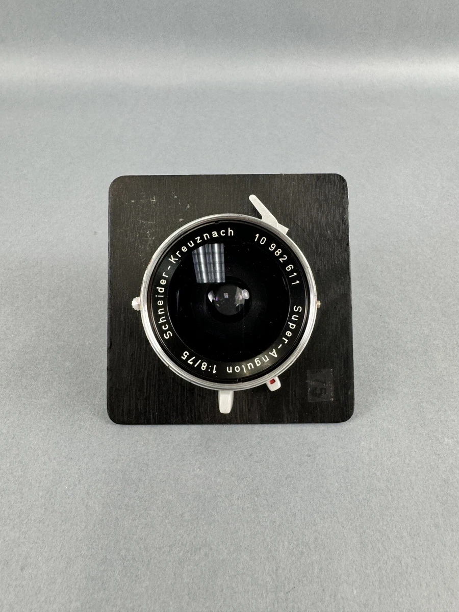 Schneider Super-Angulon 75mm Focal Camera Lenses for sale | eBay