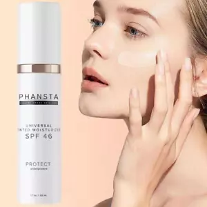 Anti-aging moisturizer SPF46 integrated light color facial sunscreen - Picture 1 of 13