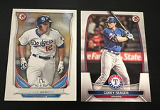 Corey Seager 2014 Bowman Draft ROOKIE CARD RC TP-41 2023 World Series Rangers