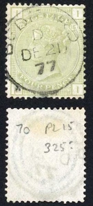 SG153 4d salbeigrüner Teller 15 frische zentrale CDS gebraucht Katze 325 Pfund - Bild 1 von 1