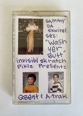 Dj Q Bert & Dj A Trak - Wash Yer Butt Cassette 1997 (Rare) Turntablism - Bild 1 von 4