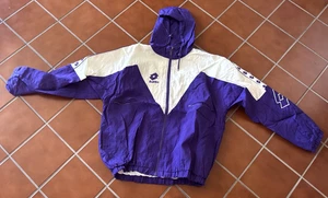 Vintage, LOTTO Italia 90s Forza, Full Zip Hooded Puffer Soccer Jacket - Bild 1 von 7