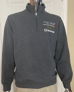 Sport Tek 1/4 Zip Langarm Fleece Pullover Chrysler Dodge Jeep Ram Herren L - Bild 1 von 9