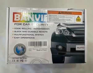 BANVIE Sistema di Allarme Auto, Sistemi di Allarme Antifurto di Sicurezza con Ingresso Keyless - Foto 1 di 17