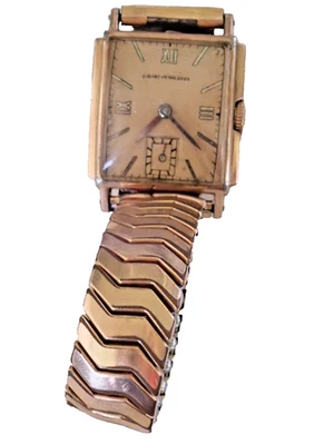 Reloj de pulsera suizo para mujer GIRARD-PERREGAUX correa elástica grabada 1943 Foto 1 de 4