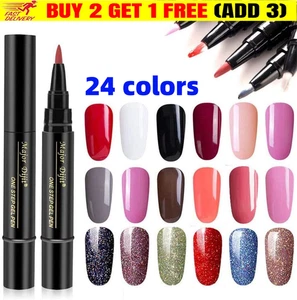 Polishey Nail Polish Pens,8ML Nail Varnish Pen,Quick Dry Polishey Nail Arts Pens - Picture 1 of 48