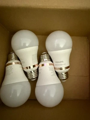 Phillips A21 E26 100W Dimmable Smart LED Bulb (562405) x 4 bulk - Image 1 of 3