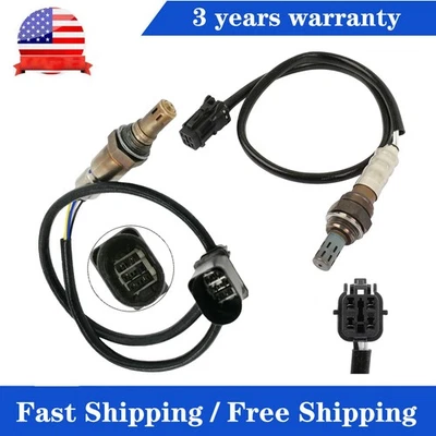 Sensor de oxígeno 2 piezas para Kia Rondo 2009 2010 2011 2012 2,4 L L4 emisiones federales Foto 1 de 4