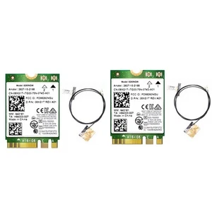 2 STÜCKE 8260 8260NGW WiFi-Karte + Antenne 2,4 G/5 GHz 867 M Bluetooth 4.2 5385 - Bild 1 von 8
