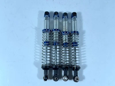 4x Used Dirty Pro-Line Pro-Spec Scaler Rock Crawling Shocks 105mm Axial - Image 1 of 4
