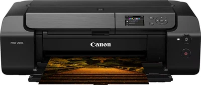 Canon - PIXMA PRO-200S Professional Wireless Inkjet Photo Printer - Black - Image 1 of 4
