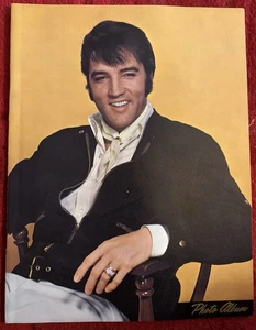Álbum de fotos de Elvis Presley 1970 gira concierto discos RCA libro ilustrado recuerdo - Imagen 1 de 20