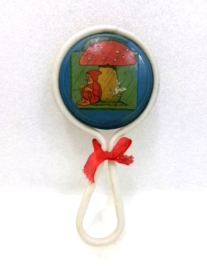 Ancien hochet 1930 en celluloid - Photo 1/4