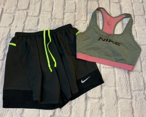 Nike Lot Shorts Bra Womens M/L - Picture 1 of 10